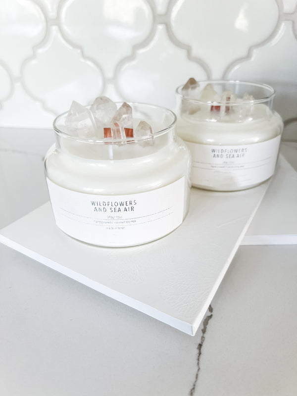 New Wildflower & Sea Air Candles