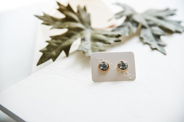 Fall Neutral Druzy Studs