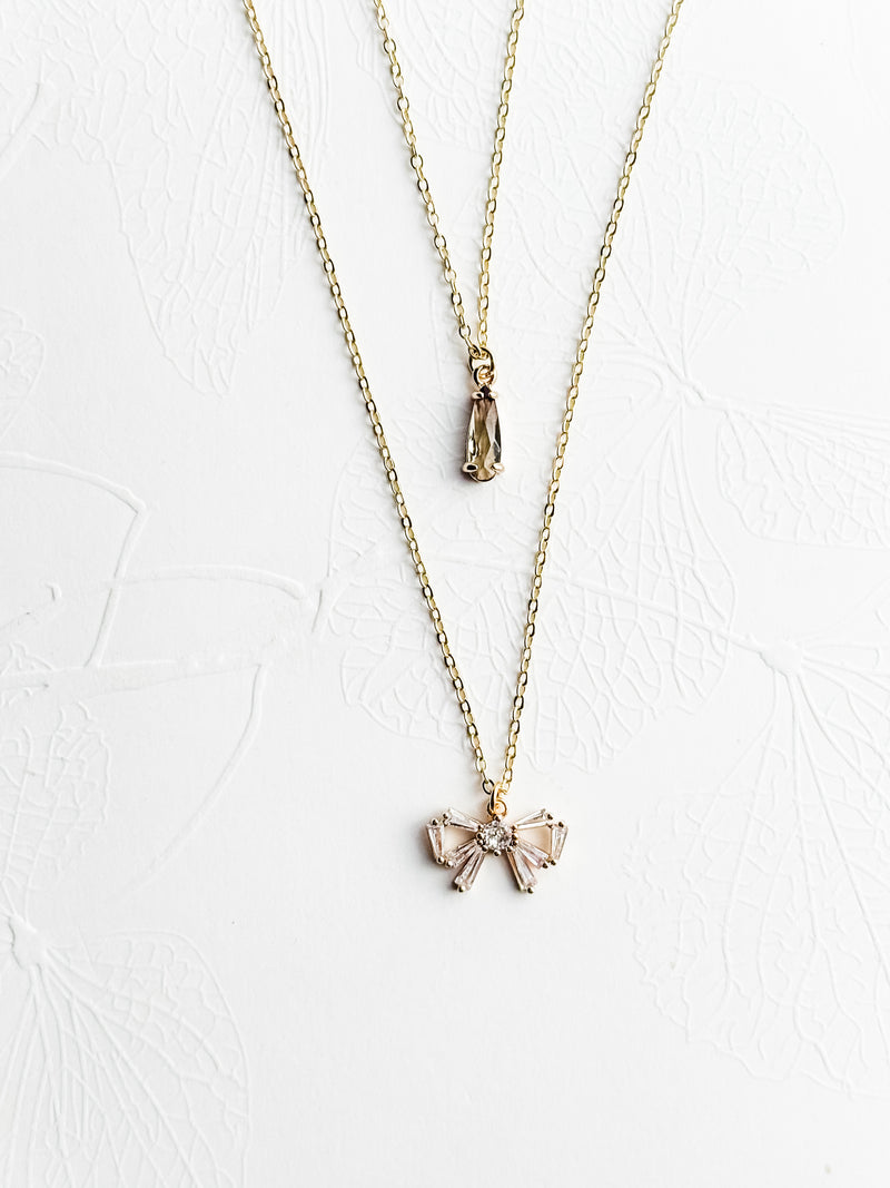 New Holiday Crystal Necklaces