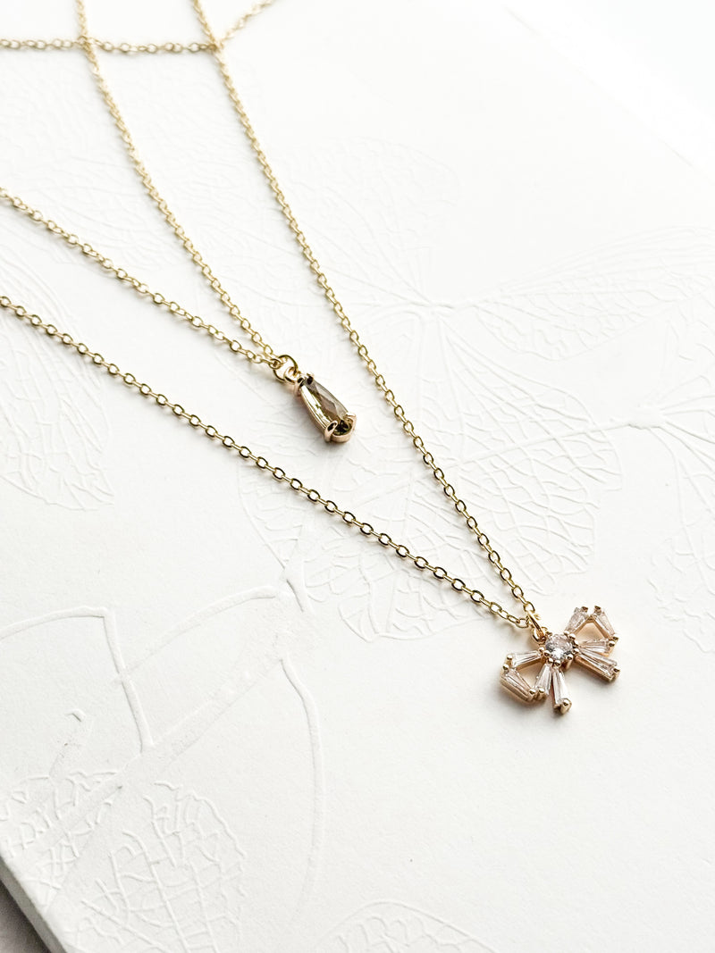 New Holiday Crystal Necklaces