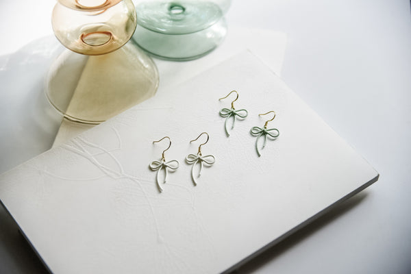 Minimalist Bow Earrings