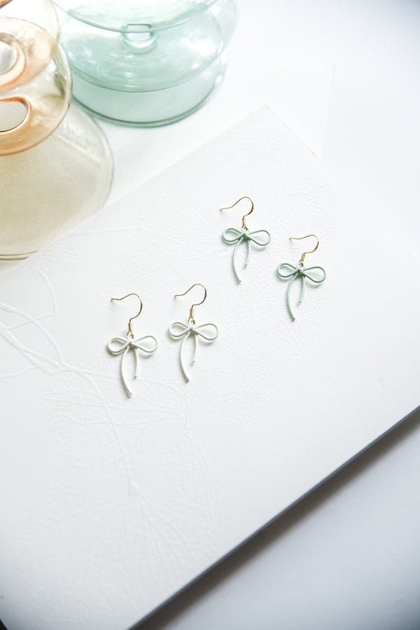 Minimalist Bow Earrings