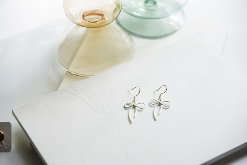 Minimalist Bow Earrings