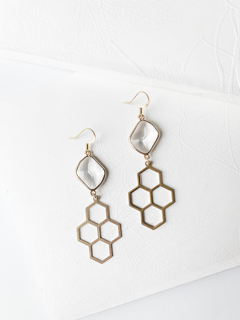 Honeycomb Earrings